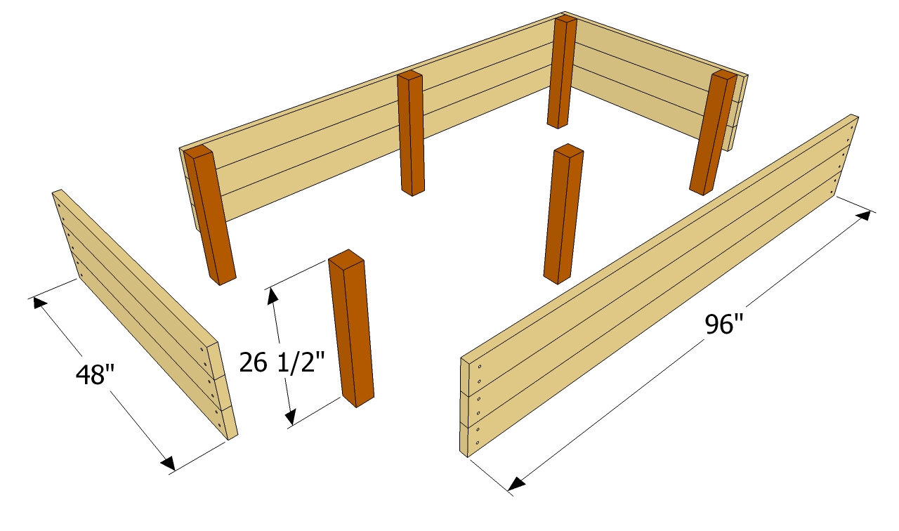 DIY Build A Single Bed Frame Plans Wooden PDF toy box ...